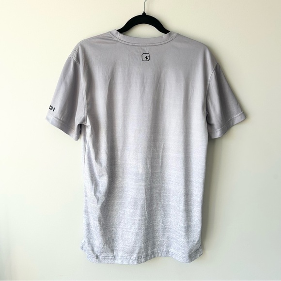 AND1 Mesh Ombre Crew Neck Short Sleeve Shirt - Picture 3 of 15